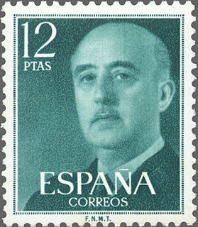 z vendido ESPAÑA 1974 2227 Sello Nuevo General Franco 12pts c/charnela Espana Spain Espagne Spagna Spanje Spanien 